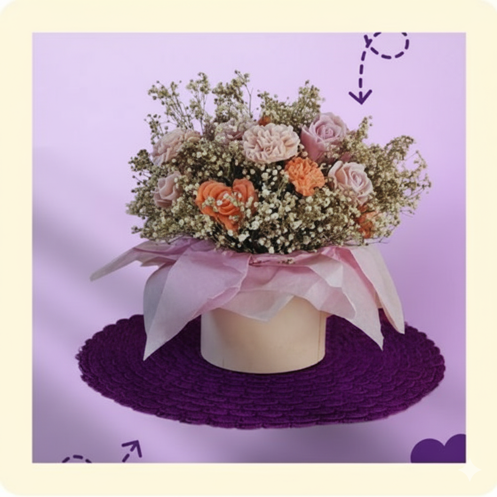 Scent Glow – Bouquette Floral Premium