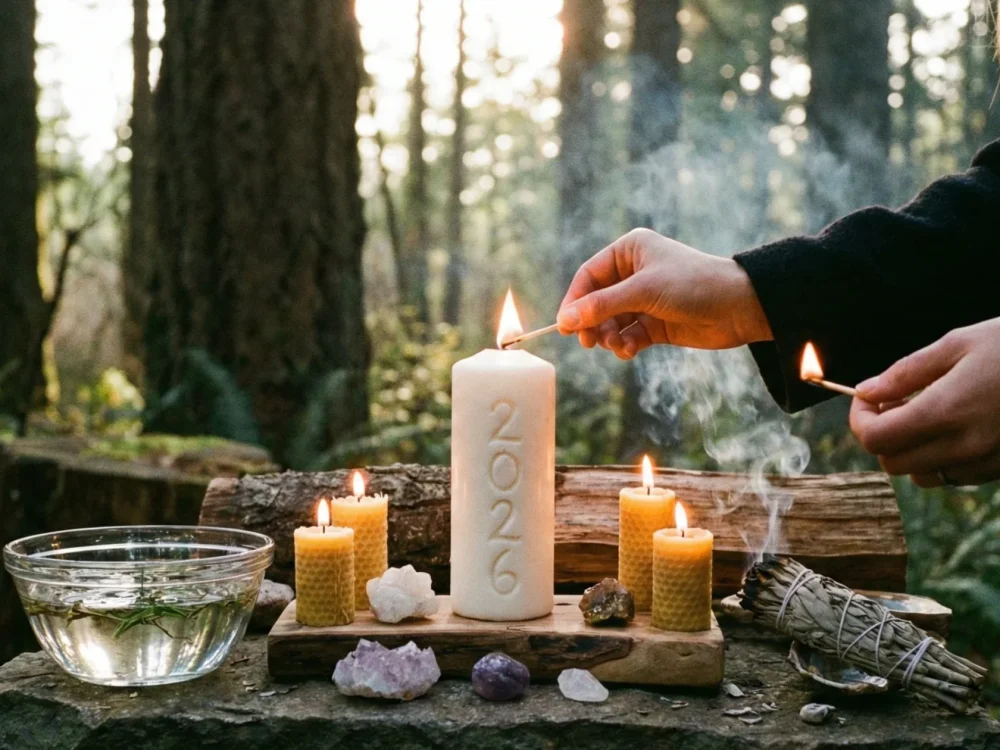 Rituales de fin de año con velas: Cierra ciclos y manifiesta tu 2026